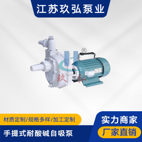 103手提式耐酸堿腐蝕自吸泵(圖1)