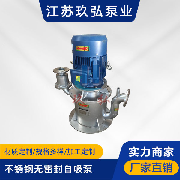 WFB不鏽鋼無密封自吸泵（bèng）(圖1)