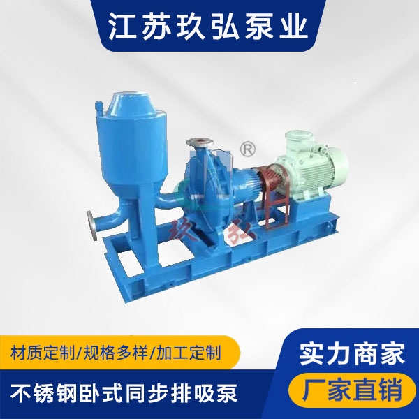TBFB不鏽鋼臥式同（tóng）步排（pái）吸泵(圖1)