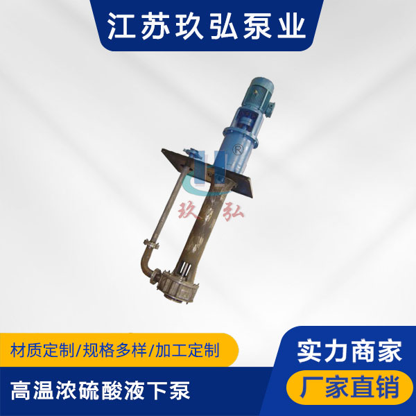 LSB高溫(wēn)濃硫酸液下泵(圖1) LSB高溫濃硫(liú)酸液下泵(圖1)