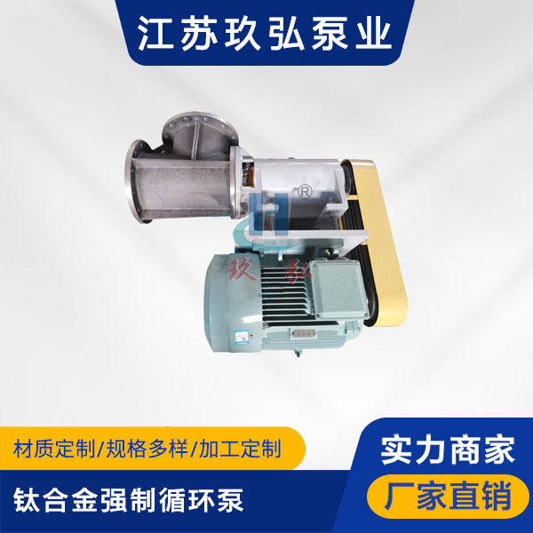 FJX-Ⅱ型鈦合金強製循環泵(圖1) FJX-Ⅱ型鈦合金強製循環泵(圖1)