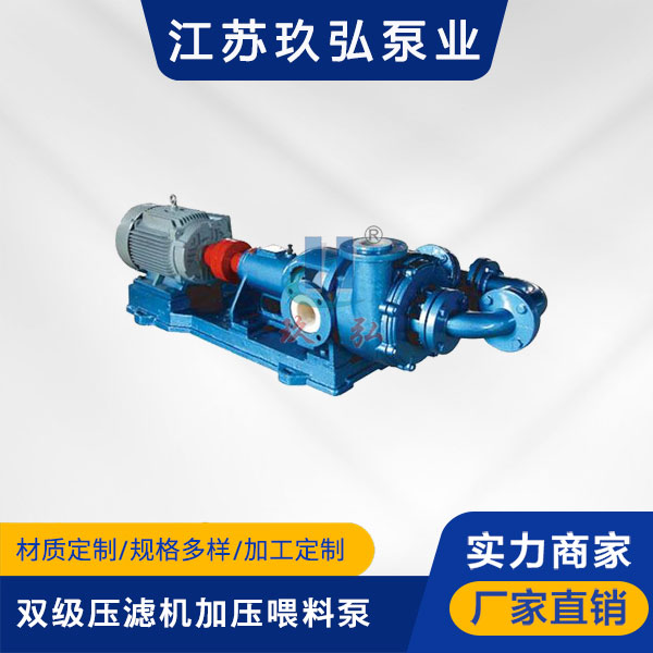 HFM-2型雙級壓濾機加壓喂(wèi)料泵(圖1) HFM-2型雙級壓濾機加壓喂料(liào)泵(圖1)