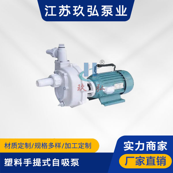 103塑料自吸泵-手（shǒu）提式自吸泵(圖1)