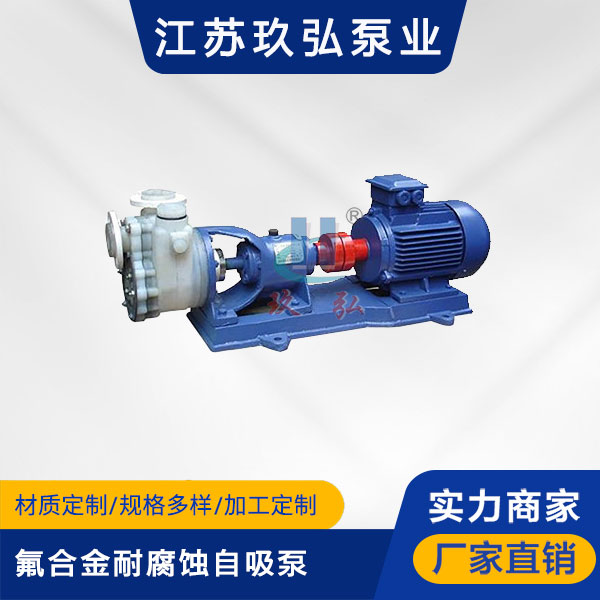 FZB氟合金耐（nài）腐蝕自吸泵(圖1)
