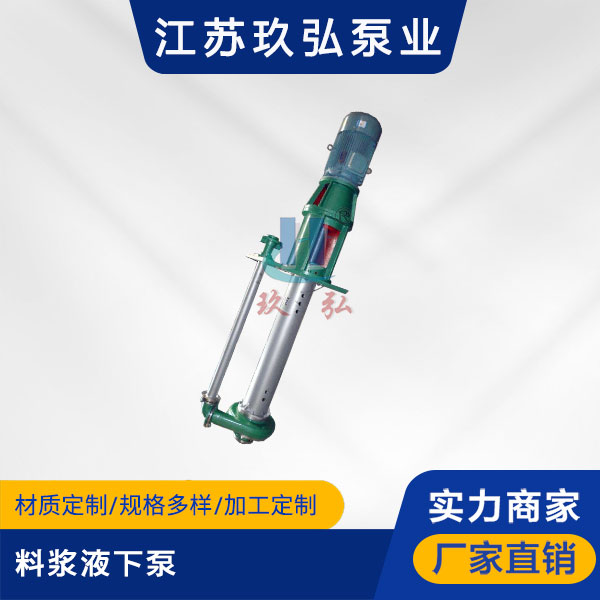 LJYA料漿液下(xià)泵(圖1) LJYA料(liào)漿液下泵(圖1)