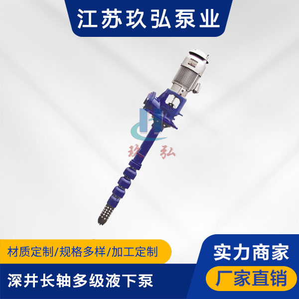 HLC深井長軸多級液（yè）下泵(圖1)